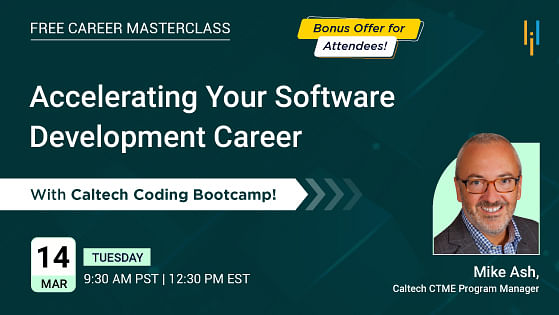 Become a Full Stack Web Developer with Caltech CTME’s Coding Bootcamp