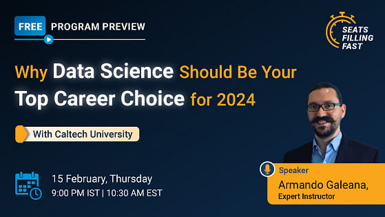 Why Data Science Should Be Your Top Career Choice for 2024 with Caltech University