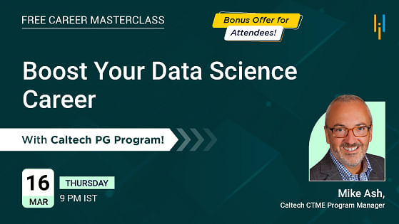 Boost Your Data Science Career with the Caltech CTME Post Graduate Program