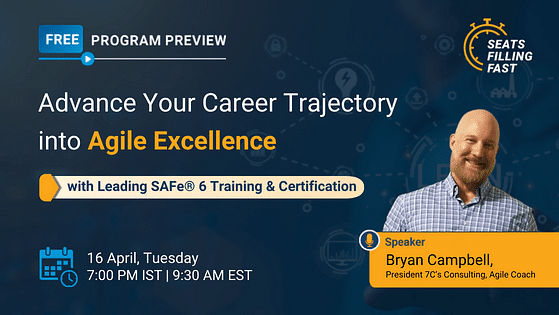 Advance Your Career Trajectory into Agile Excellence