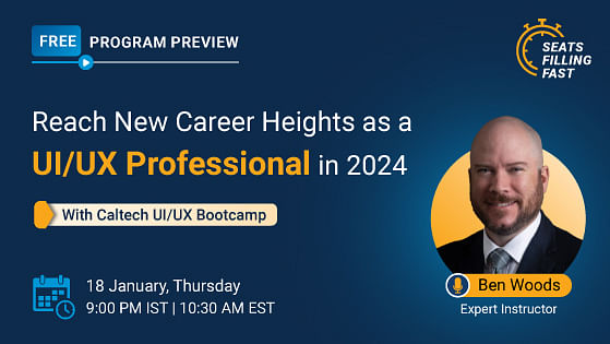 Reach New Career Heights as a UIUX Professional in 2024 with the Caltech UIUX Bootcamp