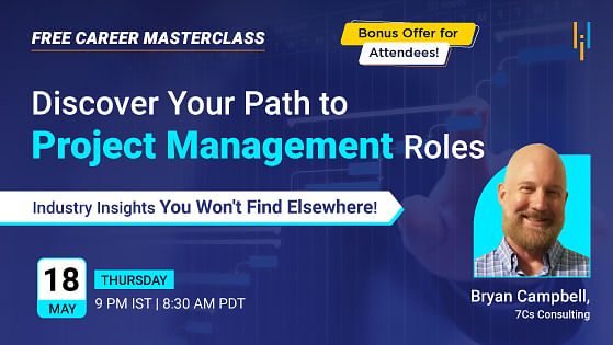 Career Masterclass: Discover Your Path to Project Management Roles