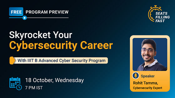 Career Masterclass: Discover How You Can Skyrocket Your Cybersecurity Career