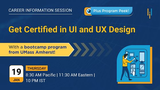 Career Information Session: Get Certified in UI and UX Design with UMass Amherst