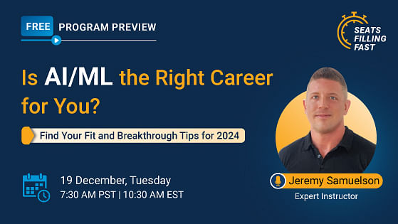 Is AI/ML the right career for you? Find Your Fit and Breakthrough Tips for 2024