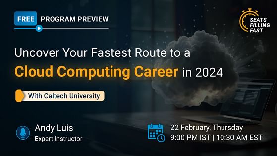 Uncover Your Fastest Route to a Cloud Computing Career in 2024 with Caltech University