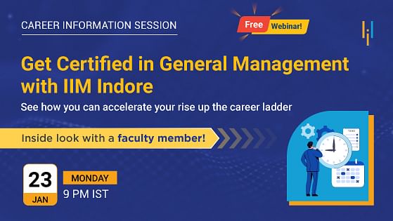 Earn Your Executive Certificate in General Management With IIM Indore