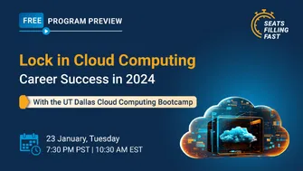 Lock in Cloud Computing Career Success in 2024 with UT Dallas Cloud Computing Bootcamp