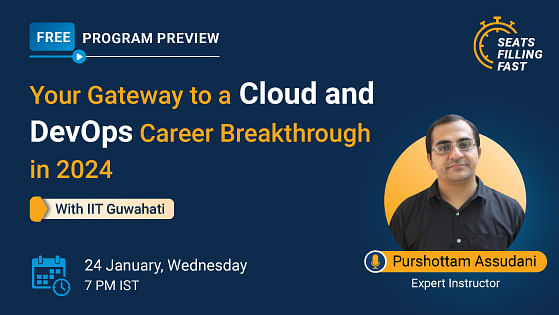 Your Gateway to a Cloud and DevOps Career Breakthrough in 2024 with IIT Guwahati