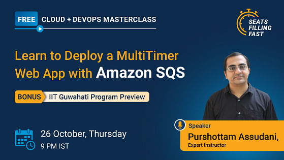 Career Masterclass: Learn to Deploy a MultiTimer Web App with Amazon SQS