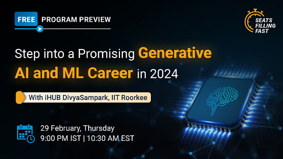 Step into a Promising Generative AI/ML Career in 2024 with iHUB DivyaSampark, IIT Roorkee