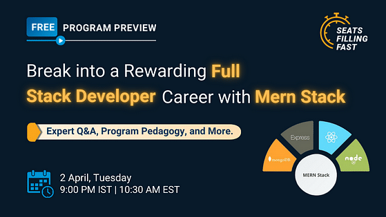 Break into a Rewarding Full Stack Developer Career with Mern Stack