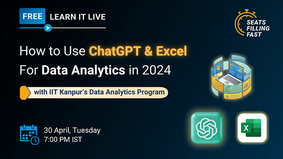 How to Use ChatGPT & Excel For Data Analytics in 2024