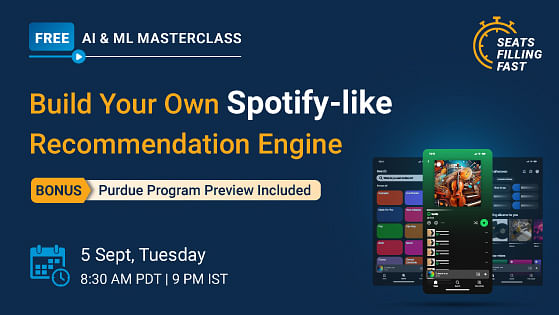 Learn How to Build Your Own Spotify-like Recommendation Engine in Just 90 Minutes