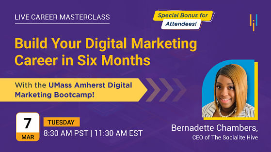 Build Your Digital Marketing Career with a UMass Amherst Bootcamp