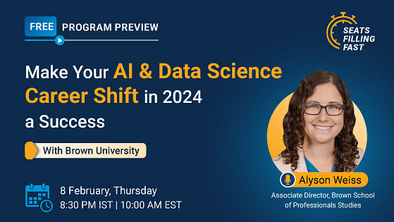 Make Your AI & Data Science Career Shift in 2024 a Success with Brown University