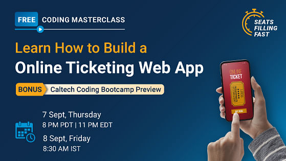 Free Coding Class: Learn How to Build an Online Ticketing Web App