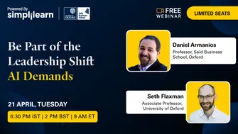 Data, Decisions & Digital Transformation: Oxford Programs for the AI-Driven Professional