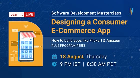 Learn It Live Software Development Masterclass: Designing a Consumer Ecommerce App