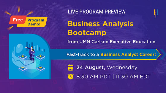 Program Preview: A Live Look at the Business Analysis Bootcamp