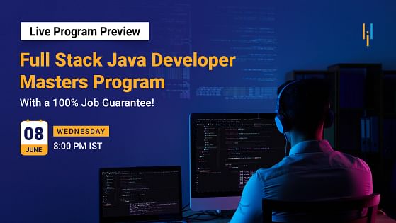 Program Preview: A Live Look at the Full Stack Java Developer Masters Program