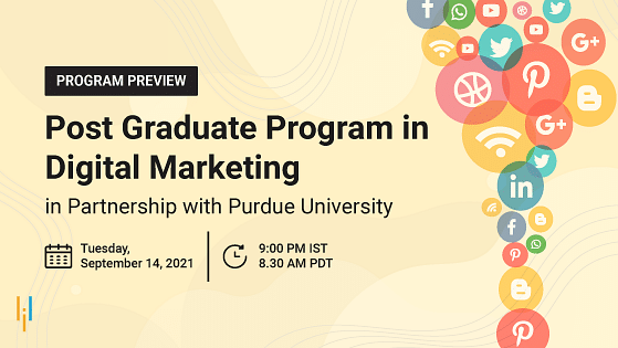 Program Preview: Post Graduate Program in Digital Marketing