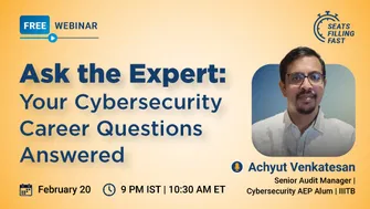 Live AMA on Building a Solid Cybersecurity Career