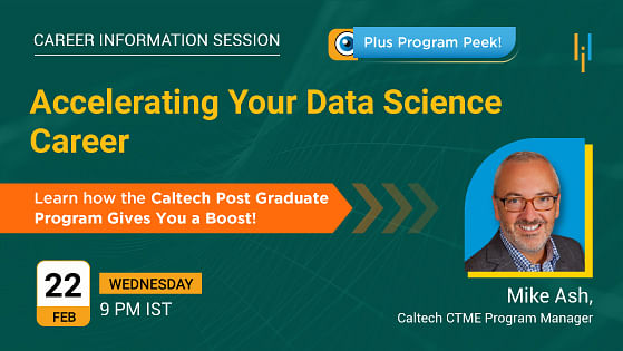 Accelerating Your Career with Caltech CTME’s Post Graduate Program in Data Science
