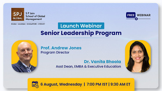 Launch Webinar: Kickstarting Senior Leadership in General Management with AI-Driven Growth
