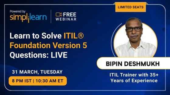 ITIL® Foundation (Version 5) Q&A Session: Concepts → Scenarios → Answers