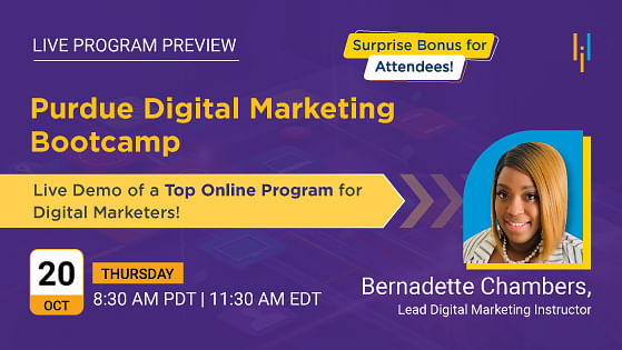 Program Preview: A Live Look at the Purdue Digital Marketing Bootcamp