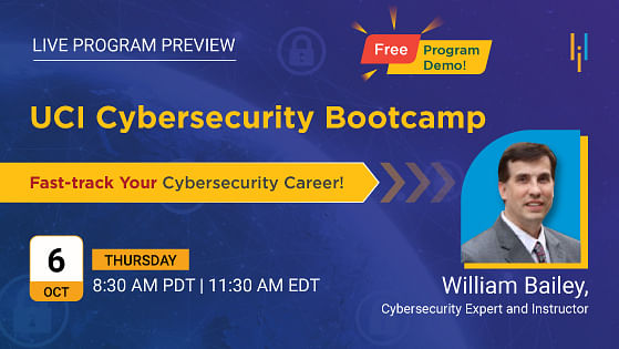 A Live Preview of the UCI Cybersecurity Bootcamp