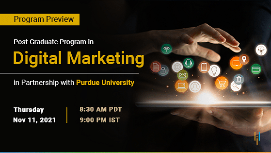 Program Preview: Post Graduate Program in Digital Marketing