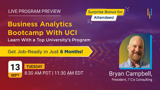 Program Preview: A Live Look at the Business Analytics Bootcamp With UCI