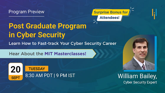 Program Preview: A Live Look at the Post Graduate Program in Cyber Security