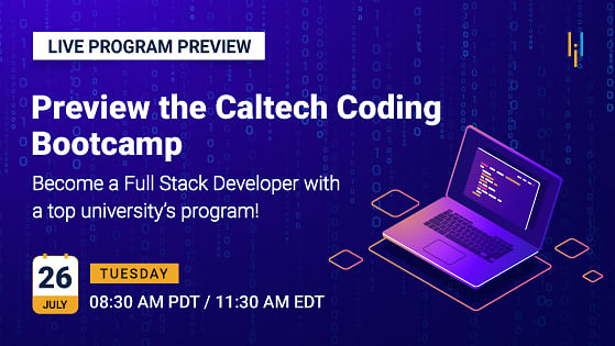 Program Preview: A Live Look at the Caltech Coding Bootcamp