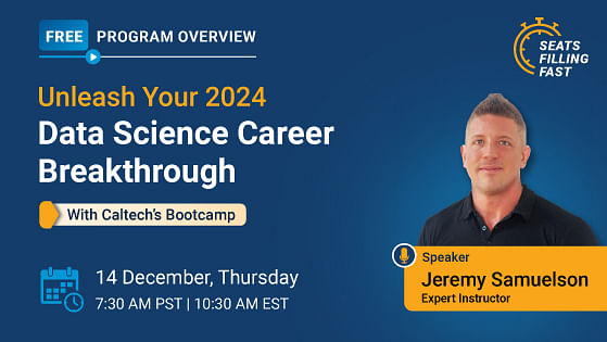 Unleash Your 2024 Data Science Career Breakthrough With Caltech's Bootcamp